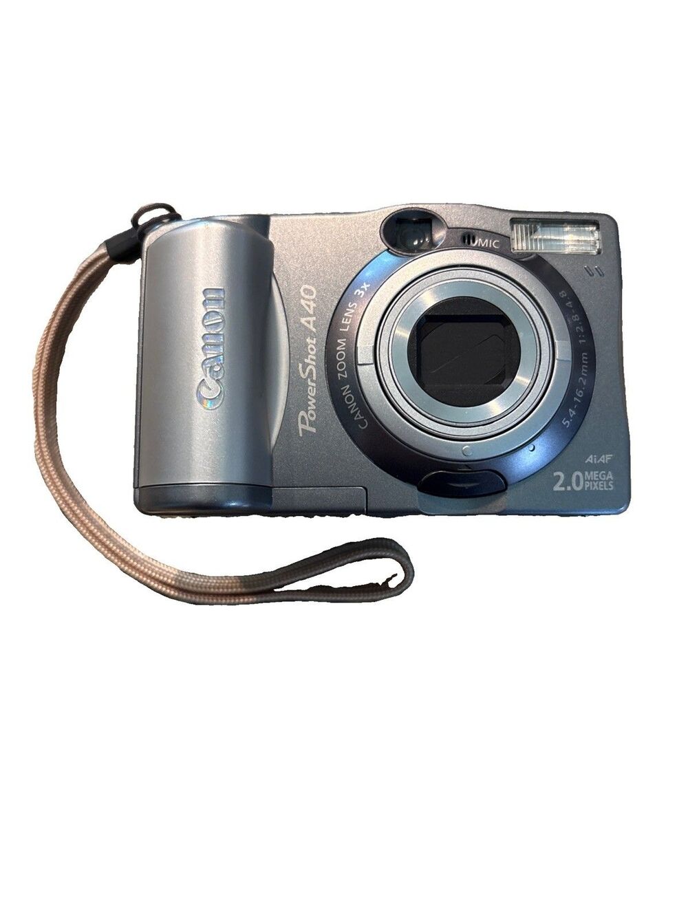 Canon PowerShot A40 Compact Digital Camera Tested Working READ